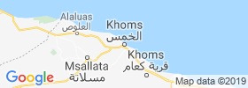 Al Khums map
